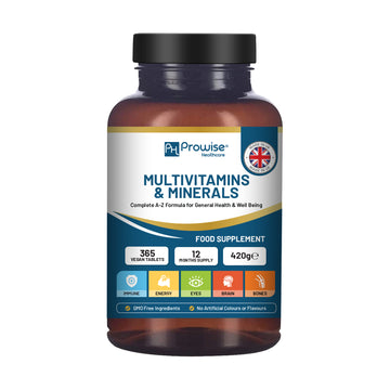 A-Z Multivitamins and Minerals - 365 Vegan multivitamin tablets
